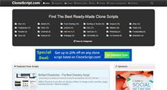 Desktop Screenshot of clonescript.com